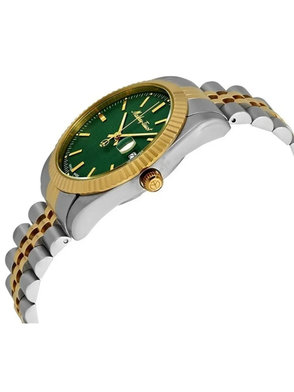 NWT Mathey-Tissot Mathey III Quartz Green Dial Men's Watch